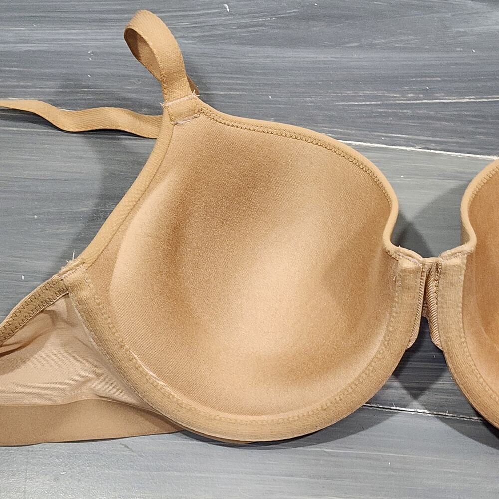 Wacoal Contour Bra 36C Shape Revelation Shallow Top Contour Bra 853387 Praline - Picture 5 of 8